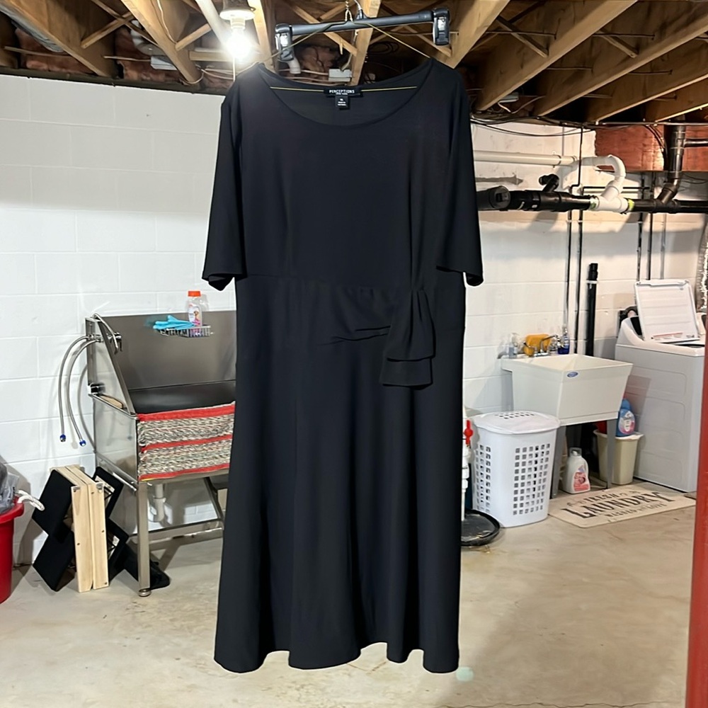 Black formal dress